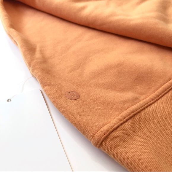 Lululemon All Yours Crew Monarch Orange Sweatshirt - Picture 12 of 14